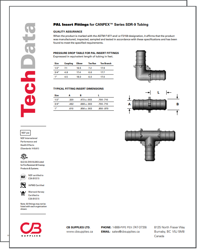 TechData Sheet - PAL