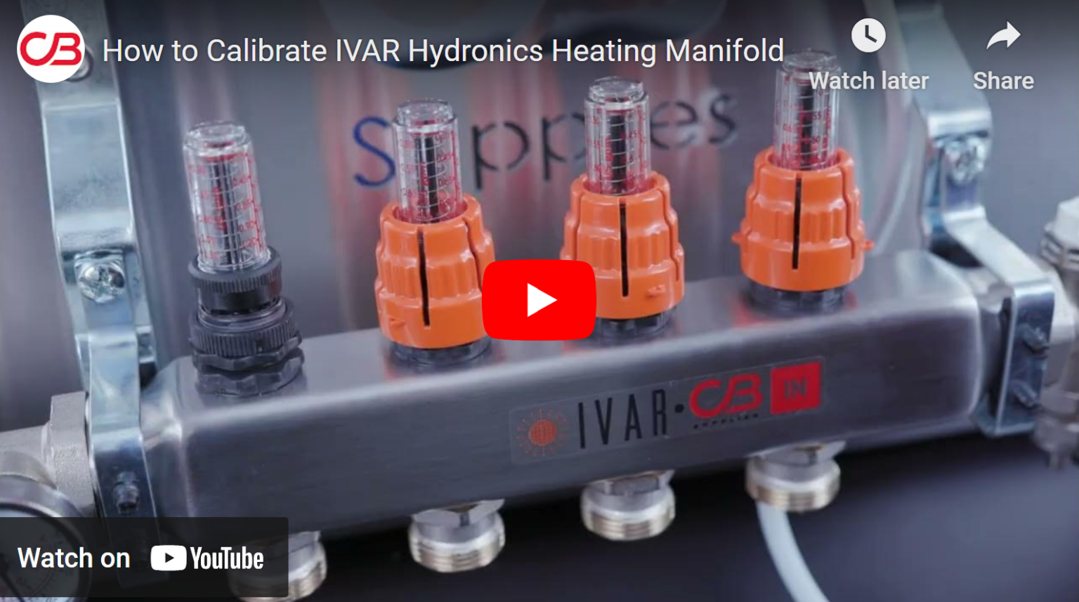 CB Supplies Hydronics Plumbing, Heating, and Geothermal Products